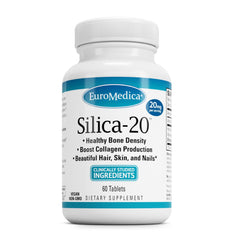 EuroMedica Silica-20 bottle label