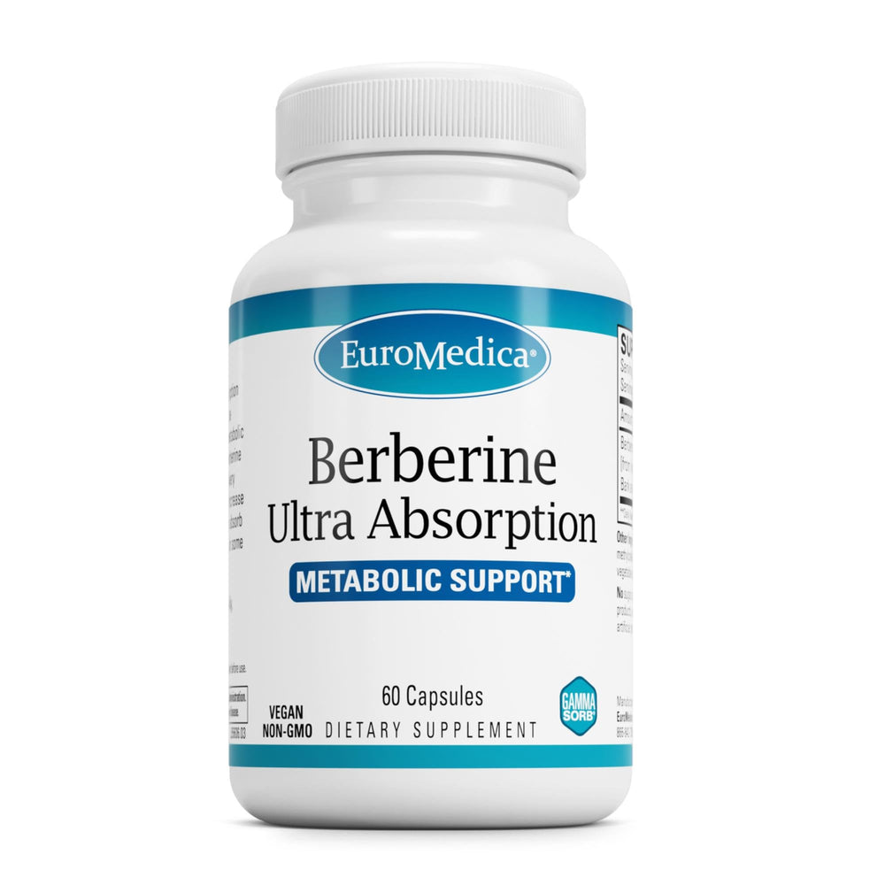 EuroMedica Ultra Absorption Brain Health - 60 vegan capsules bottle