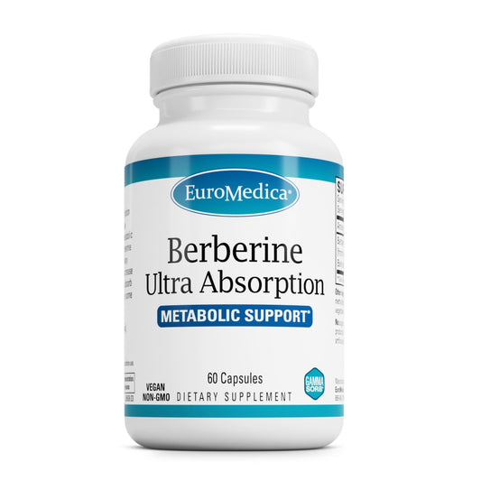 EuroMedica Ultra Absorption Brain Health - 60 vegan capsules bottle
