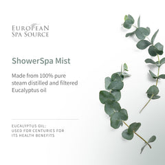 Shower spray being used in a luxury bathroom