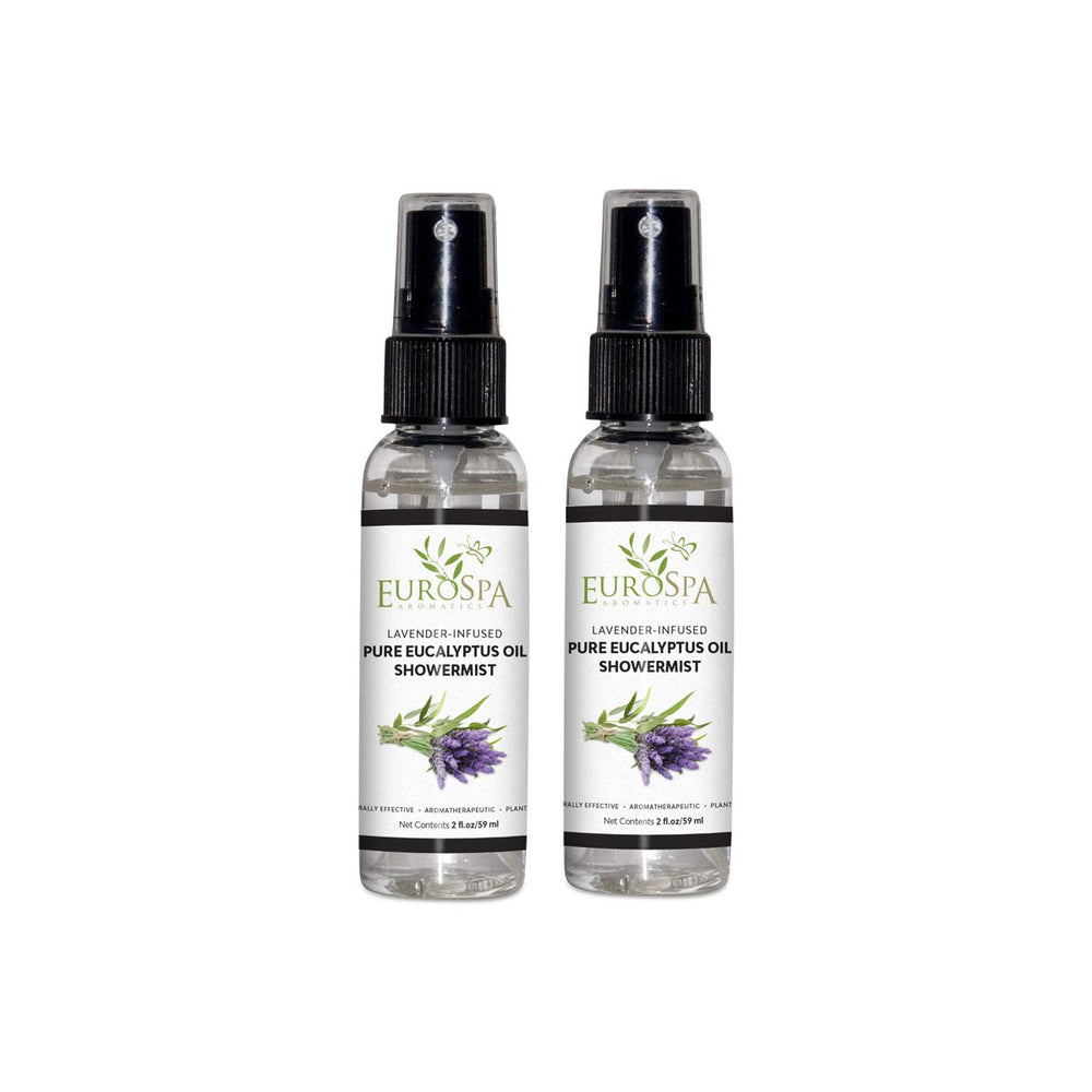 EuroSpa Aromatics Eucalyptus ShowerMist bottle – 2oz