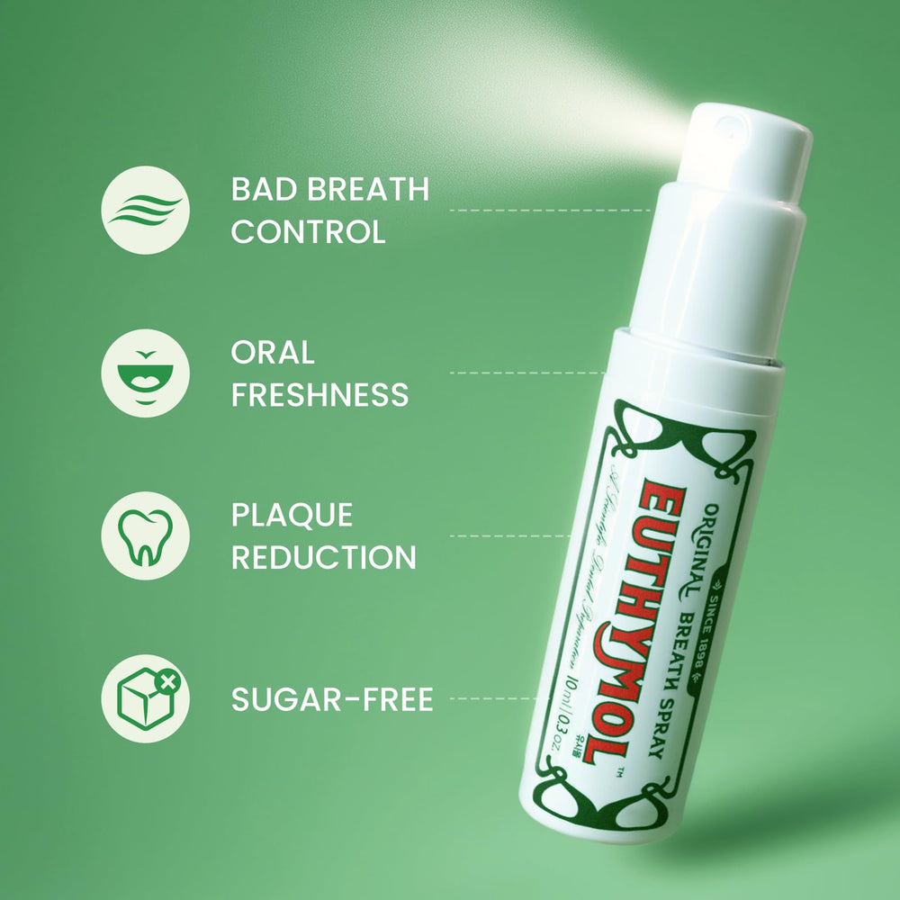 EUTHYMOL Breath Spray 10ML bottle with packaging