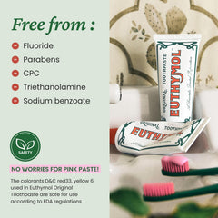 Eco-friendly recyclable packaging for EUTHYMOL toothpaste