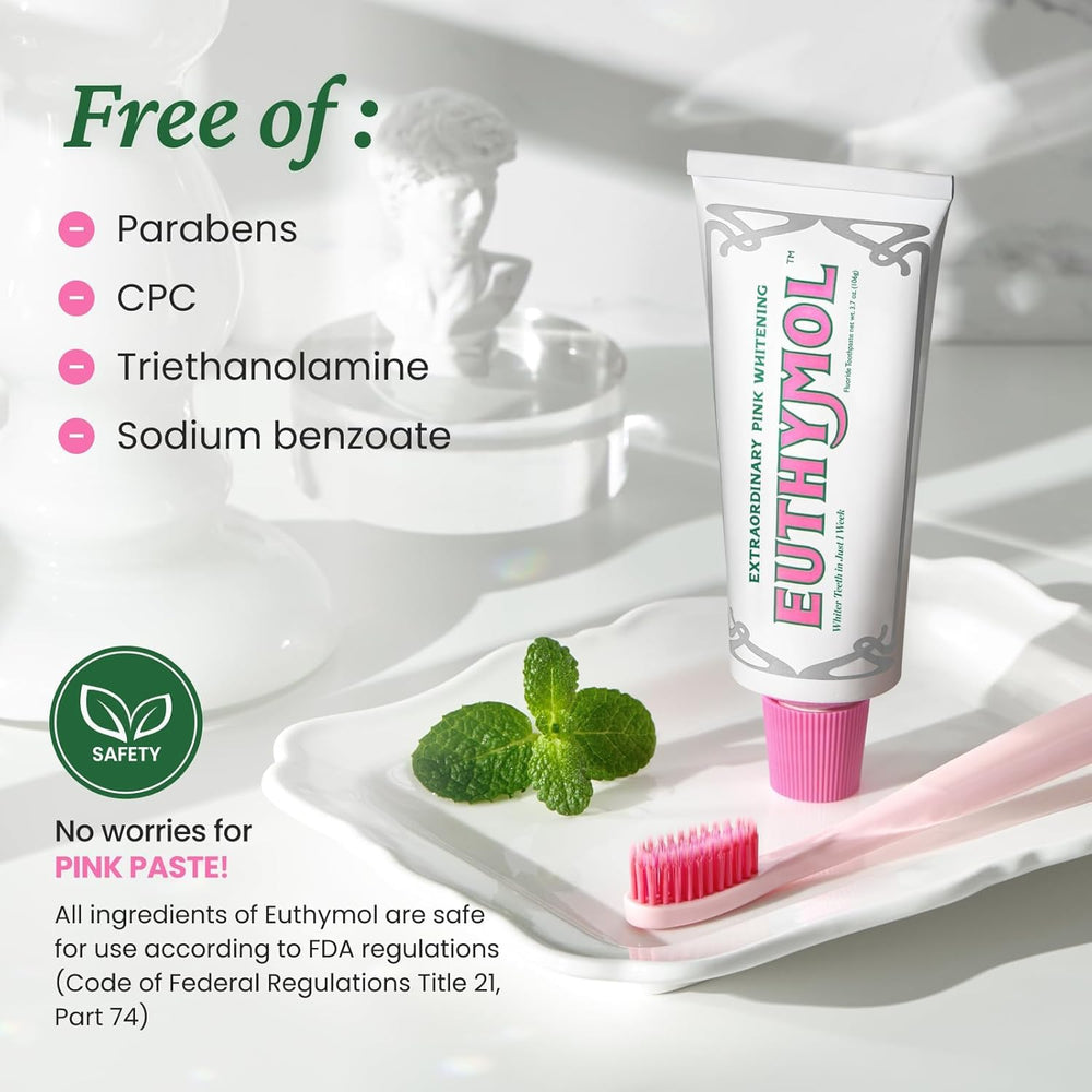 Fluoride content highlight on packaging