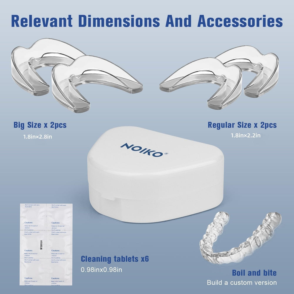 Mouth guard made of EVA material
