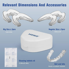 Mouth guard made of EVA material