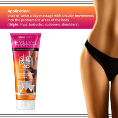 Graphic showing active ingredients for Slim Extreme 4D