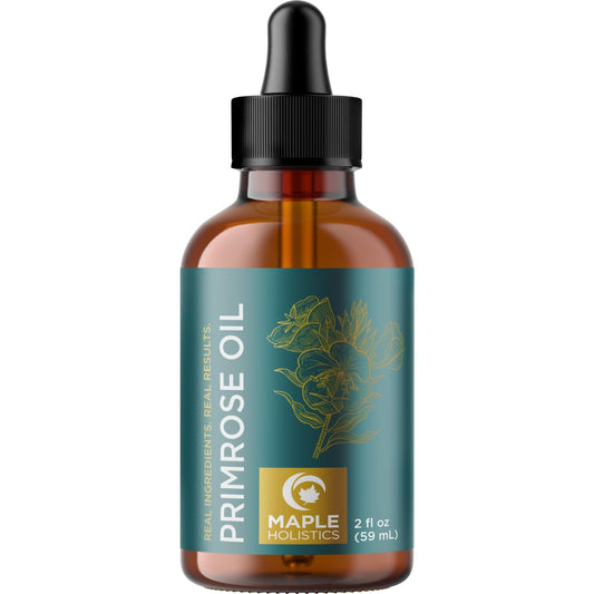 Bottle of evening primrose oil