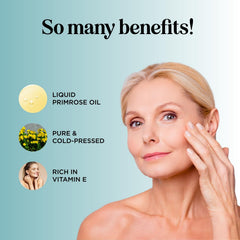 Ingredients label for evening primrose oil