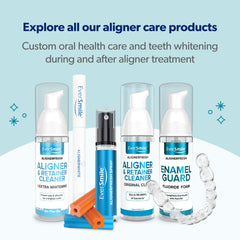 Product box and bottle of EverSmile AlignERFresh Enamel Guard
