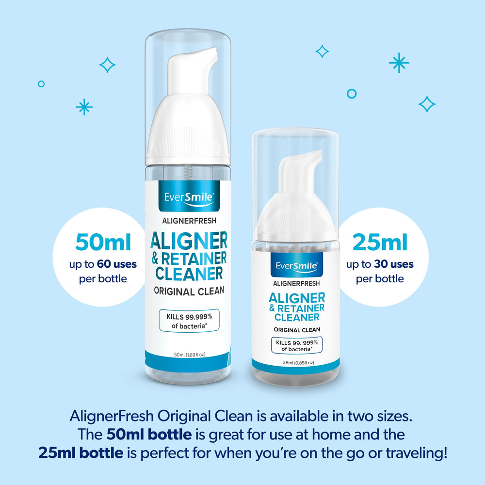 Compatible with Invisalign and other clear aligners