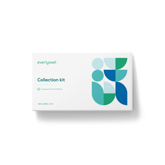 Everlywell chlamydia and gonorrhea at-home test kit components