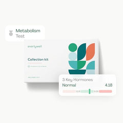 At-home collection components for metabolism test