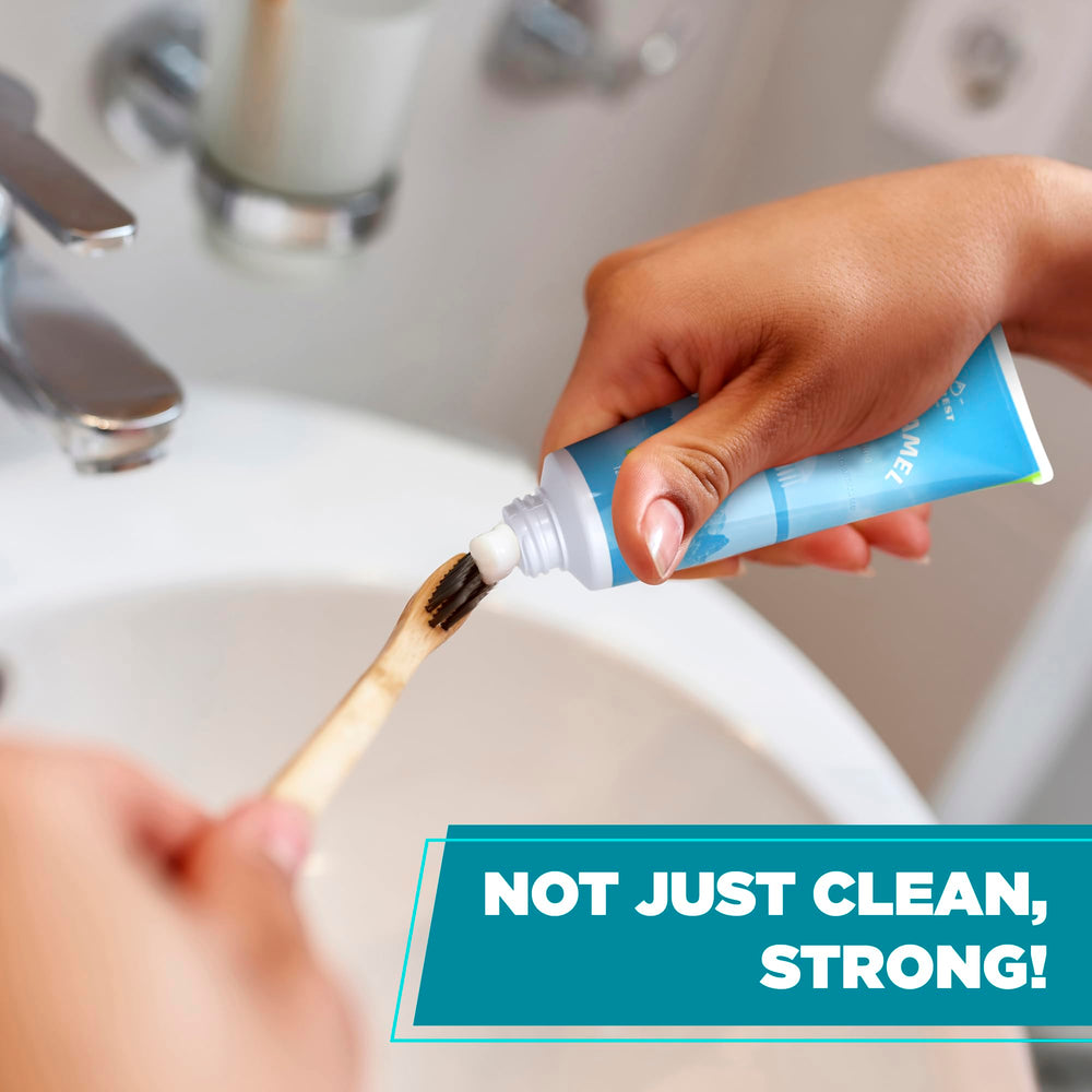 Gentle care for sensitive teeth from Evernamel toothpaste