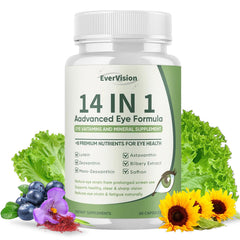 EverVISION 14-in-1 Eye Formula 60-count bottle
