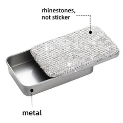 Premium tinned iron metal material close up