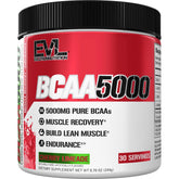 EVL BCAAs Cherry Limeade bottle and scoop