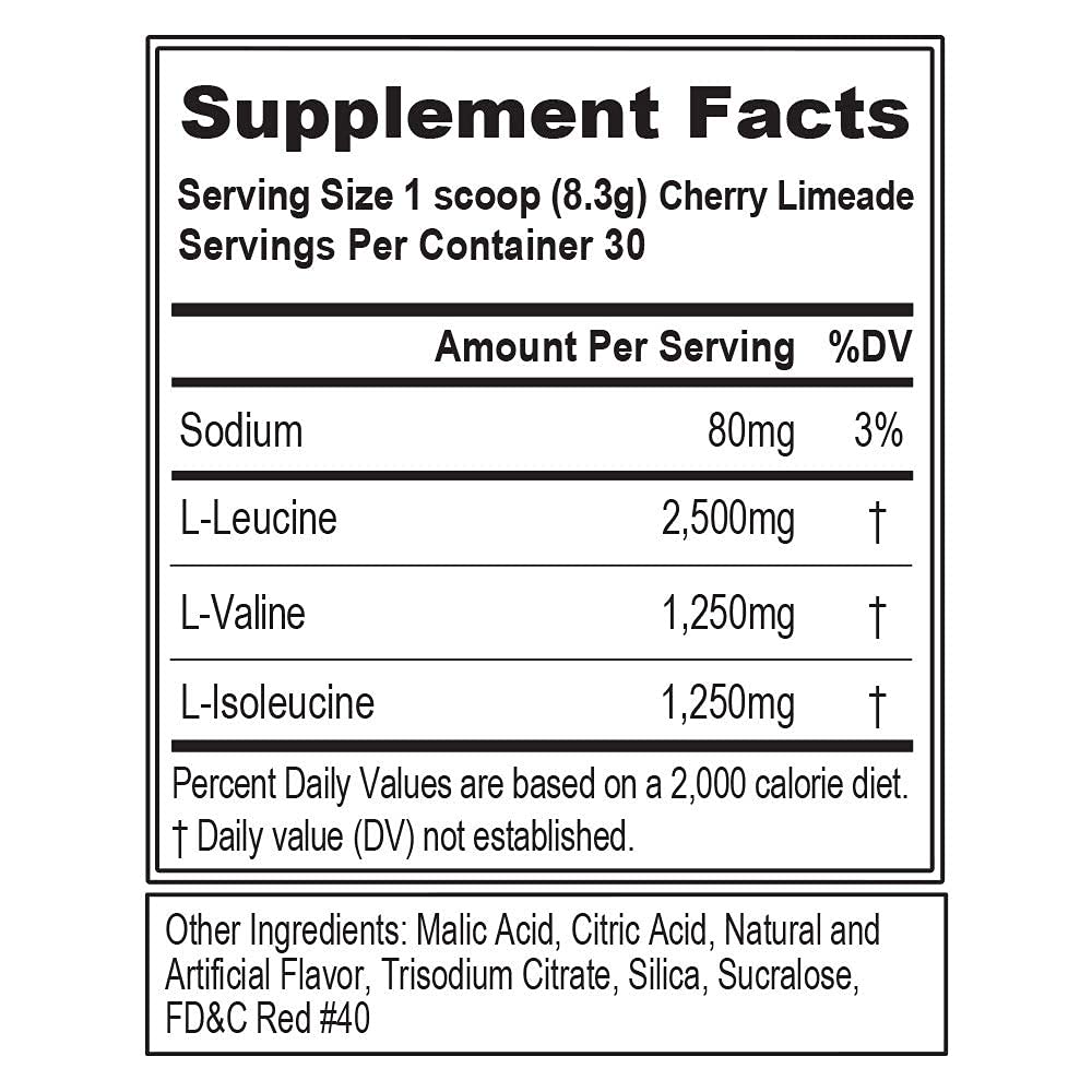 Scooped EVL BCAAs 5g powder