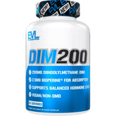 EVL Diindolylmethane DIM 200mg supplement for men bottle