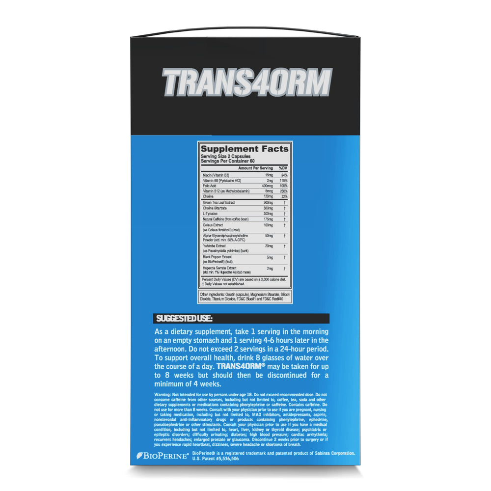 EVL Carnitine ingredient close-up emphasizing fat metabolism