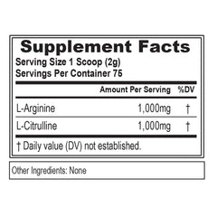 L-Arginine and L-Citrulline for endurance and pumps