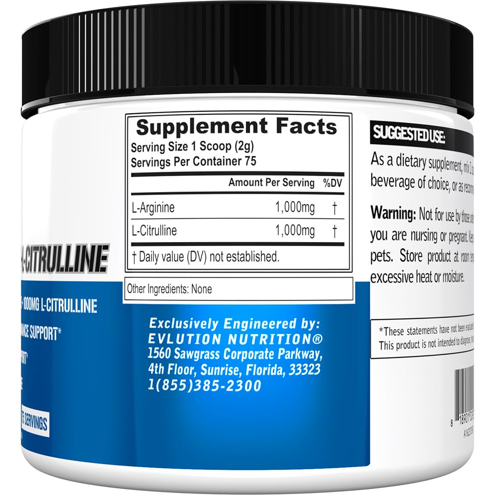 Nitric oxide support and vasodilation concept