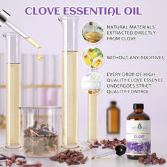 Clove oil diluted for skin nourishment