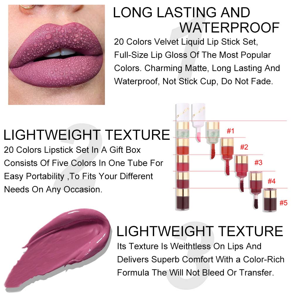 evpct daily-wear office-dating matte lipstick for comfortable all-day color