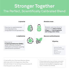 Rhodiola and L-tyrosine ingredients in ExcitaPlus