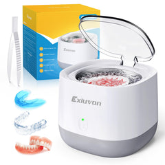 Exluvon Ultrasonic Retainer Cleaner 45kHz 250ml front view