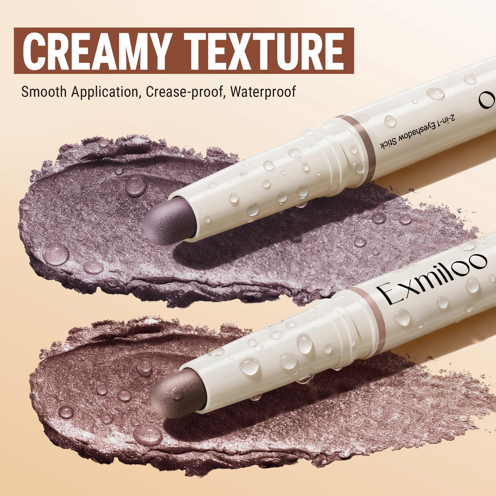 Exmiloo creamy texture close-up shows smooth glide and effortless blending