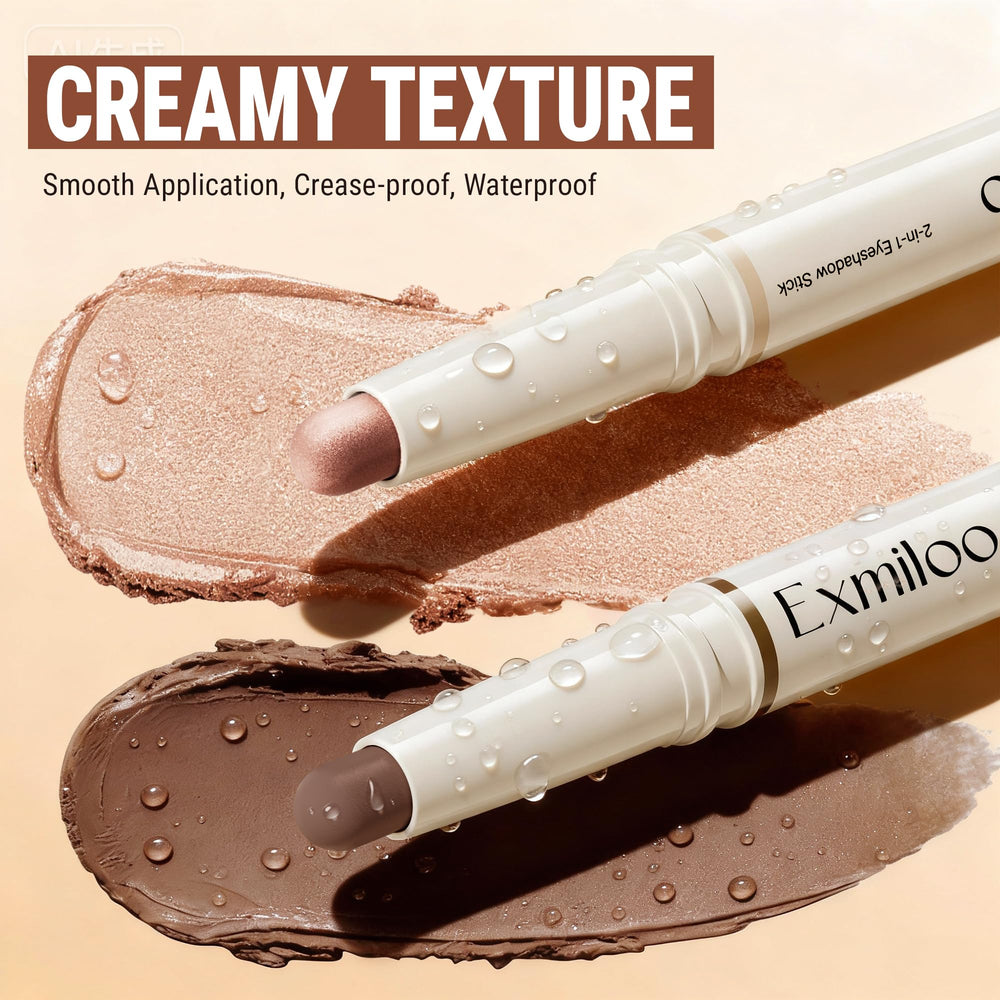 Exmiloo crease-proof finish stays smooth without smudging throughout the day