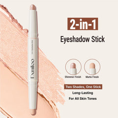 Exmiloo shimmer end adds glow and brightness to lids.