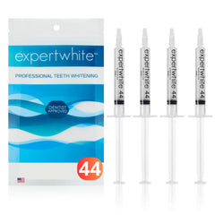 Refill kit for Expertwhite 44% carbamide peroxide teeth whitening gel for trays - 4 x 3cc syringes.