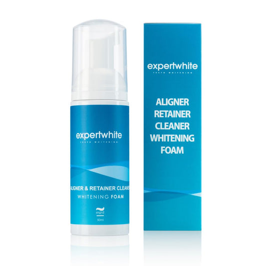 Expertwhite Max HP Foam Aligner Cleaner bottle and label