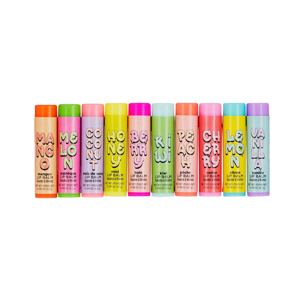 Expressions Fruity Lip Balm Coconut flavor nourishes and softens lips.
