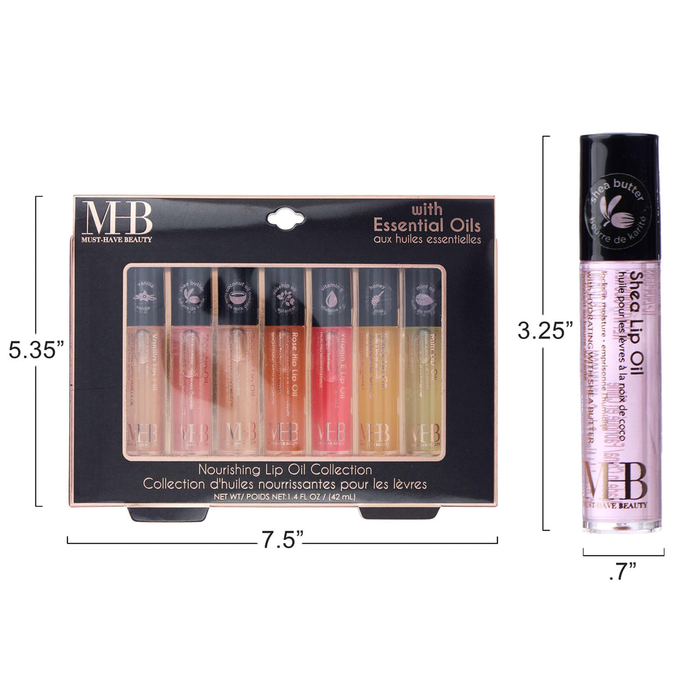 EXPRESSIONS coconut oil flavor lip oil delivers tropical moisture and shine.
