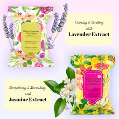 EXPRESSIONS rose extract wipes deliver hydrating renewal for softer skin