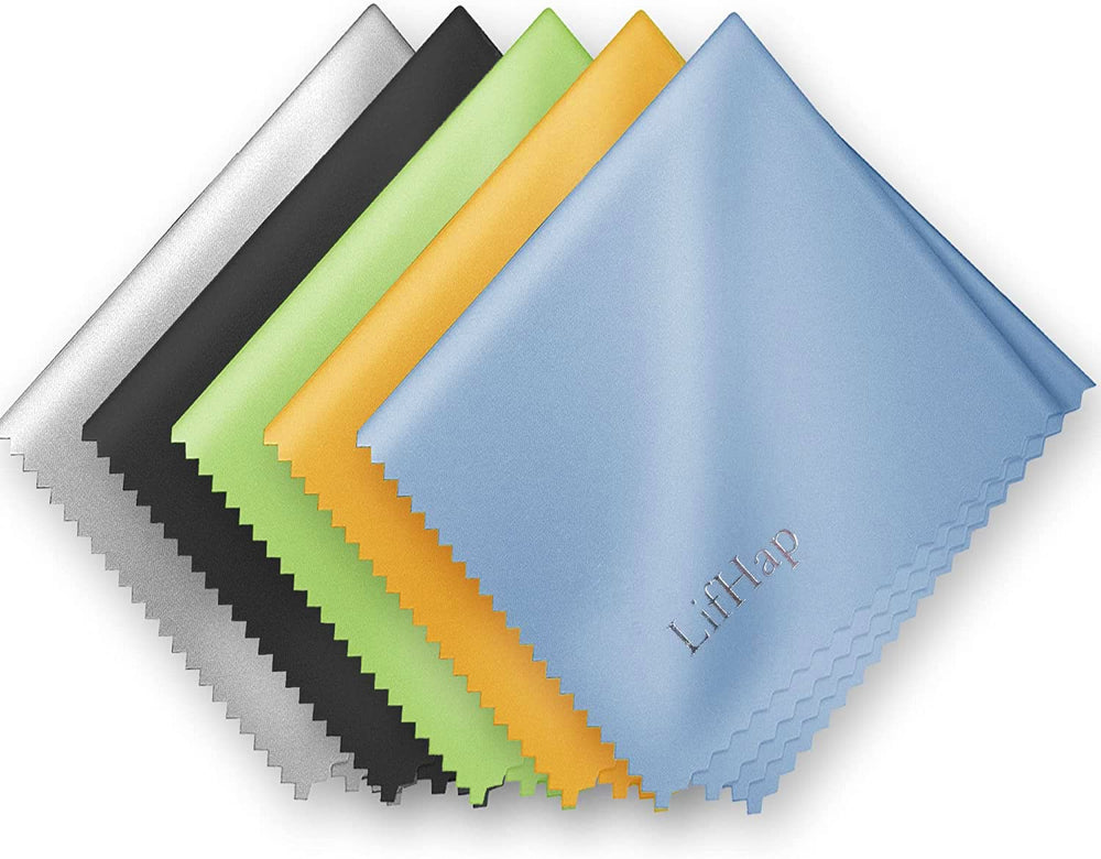 Extra-large microfiber cleaning cloths 12x12 inches