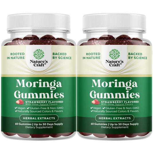 Extra Strength Moringa Gummies for Women packaging – front shot