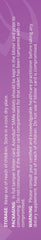 Back label noting no plasticizers or artificial colors