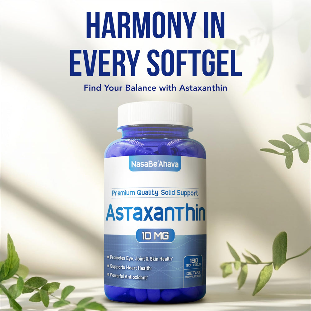 Concept image representing eye health benefits of Astaxanthin