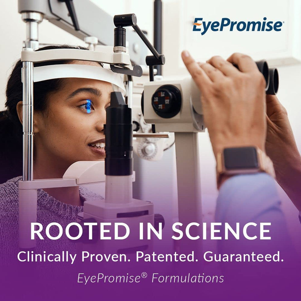 EyePromise PVG logo and ophthalmologist recommendation