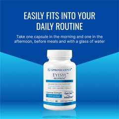 EyeSyl packaging with 60 capsules
