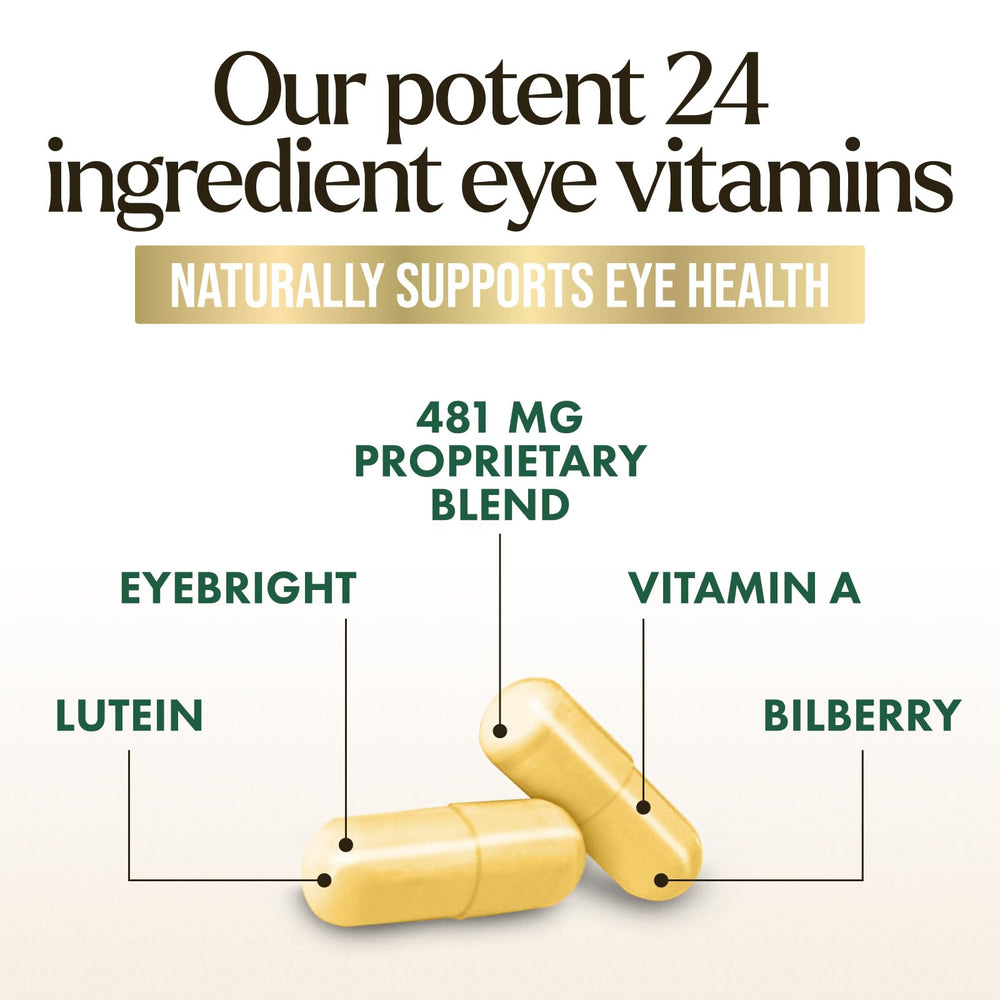 Supplement ingredients zinc and copper for eye health