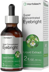 Horbäach Eyebright liquid extract 2 oz bottle, front view