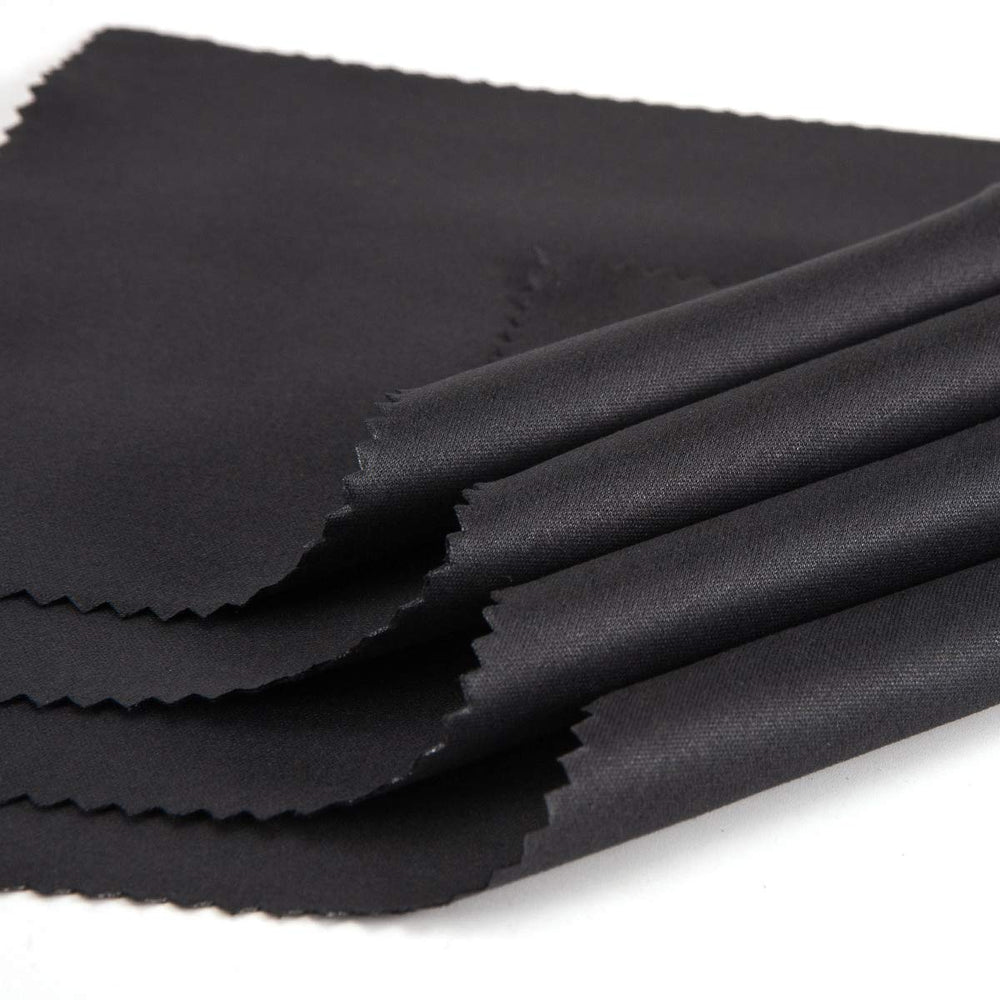 Set of 12 microfiber wipes for lenses and optics