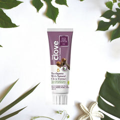 Product in use illustrating fresh breath after brushing