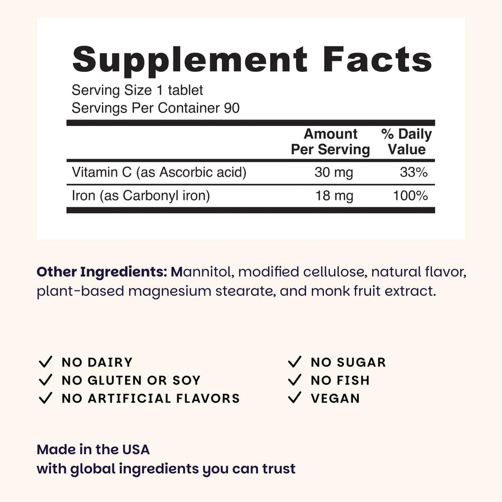 EZ Melts 180-count packaging for a 3-month supply.