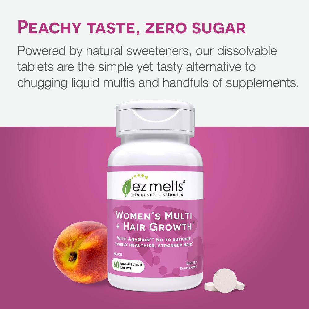 Biotin, bamboo extract and other ingredients in EZ Melts